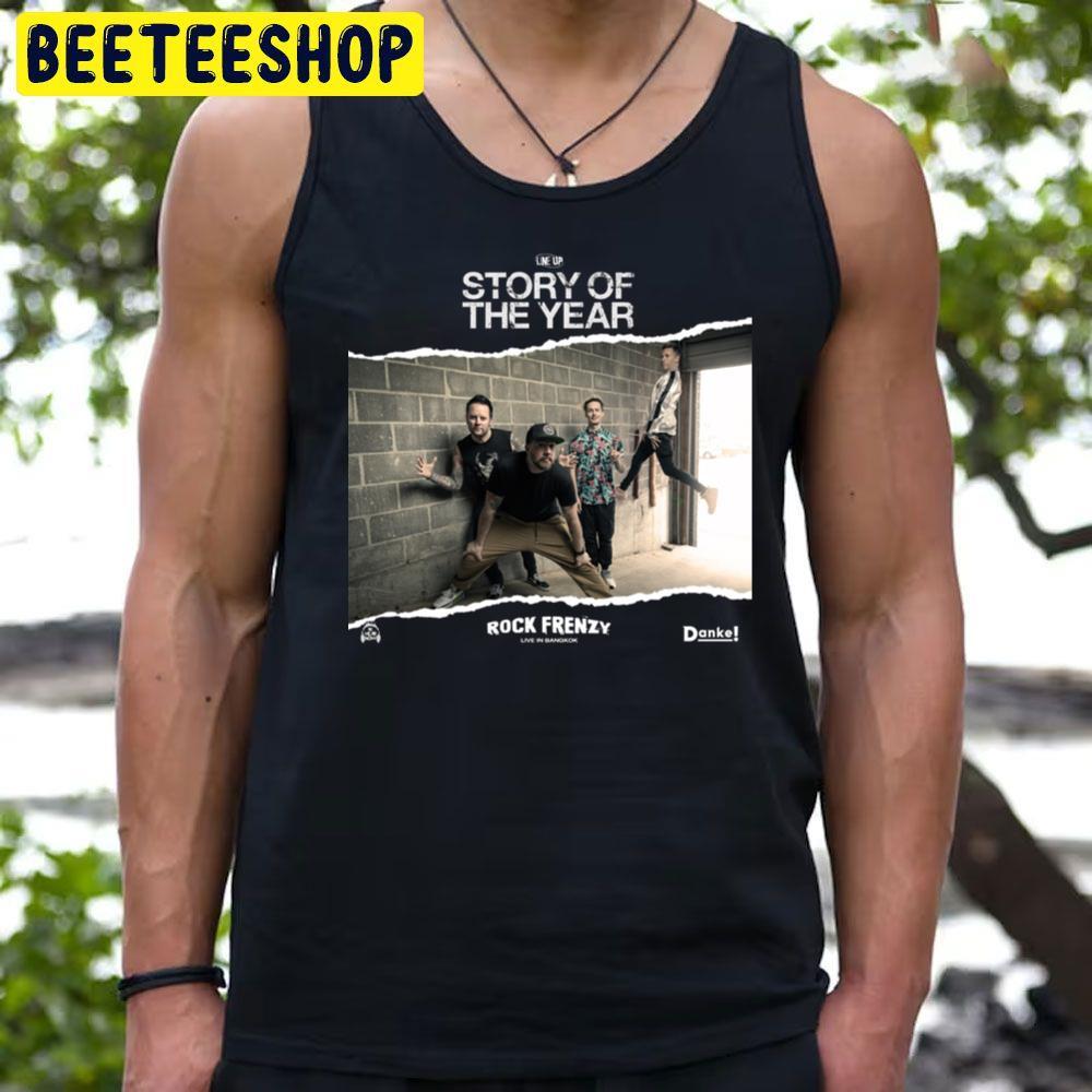 Story Of The Year Rock Frenzy 2023 Beeteeshop Trending Unisex T-Shirt Story Of The Year Rock Frenzy 2023 Beeteeshop Trending Unisex T-Shirt