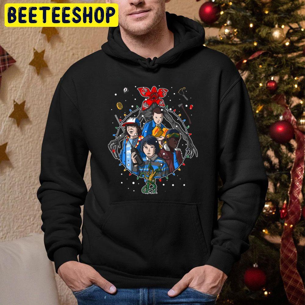 Stranger Things Christmas Beeteeshop Trending Unisex Hoodie Stranger Things Christmas Beeteeshop Trending Unisex Hoodie