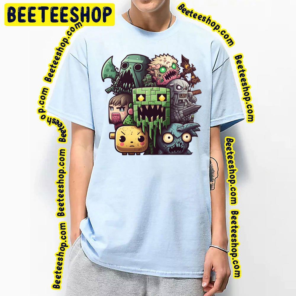 Style Monsters Minecraft Unisex T-Shirt Style Monsters Minecraft Unisex T-Shirt