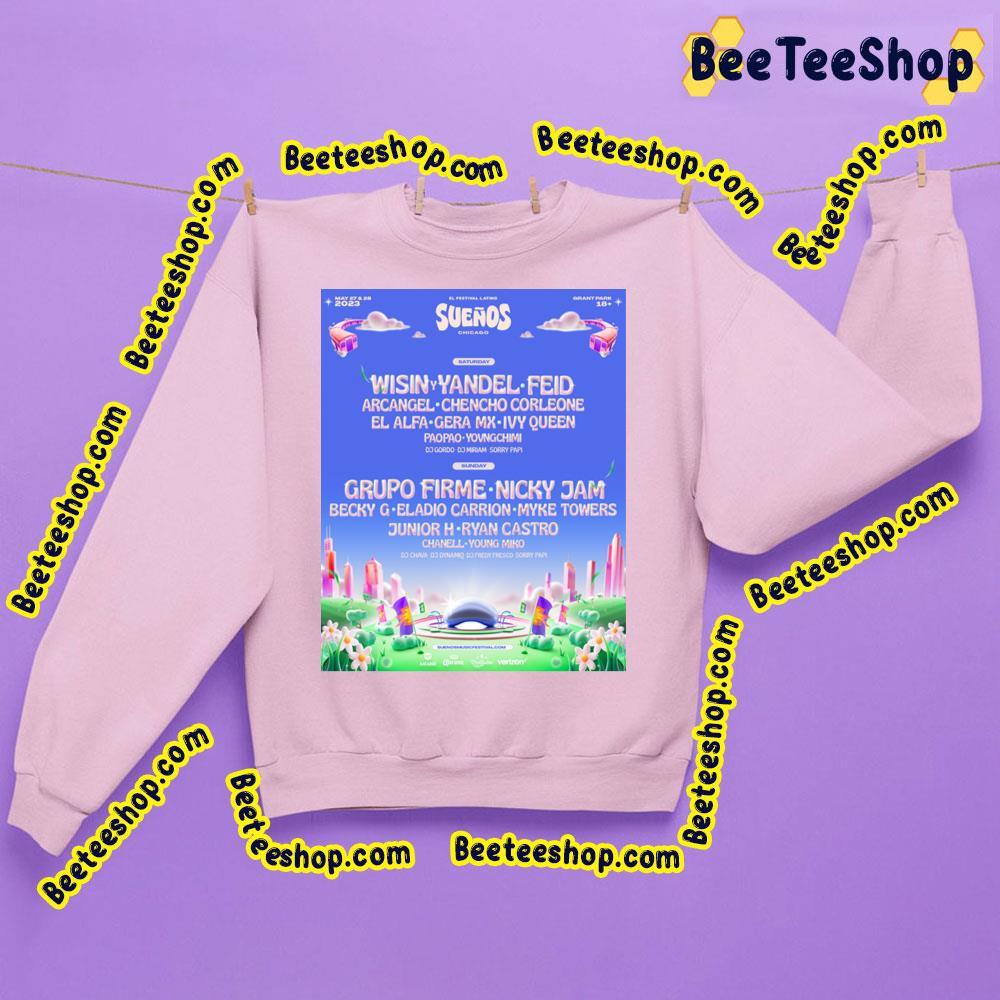 Suenos Chicago May 2023 Beeteeshop Trending Unisex T-Shirt Suenos Chicago May 2023 Beeteeshop Trending Unisex T-Shirt