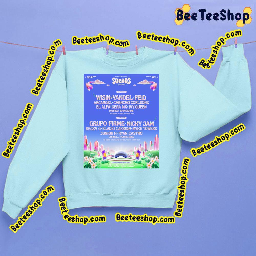 Suenos Chicago May 2023 Beeteeshop Trending Unisex T-Shirt Suenos Chicago May 2023 Beeteeshop Trending Unisex T-Shirt