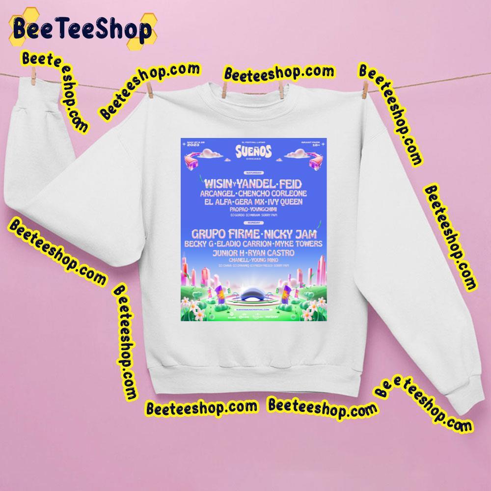 Suenos Chicago May 2023 Beeteeshop Trending Unisex T-Shirt Suenos Chicago May 2023 Beeteeshop Trending Unisex T-Shirt