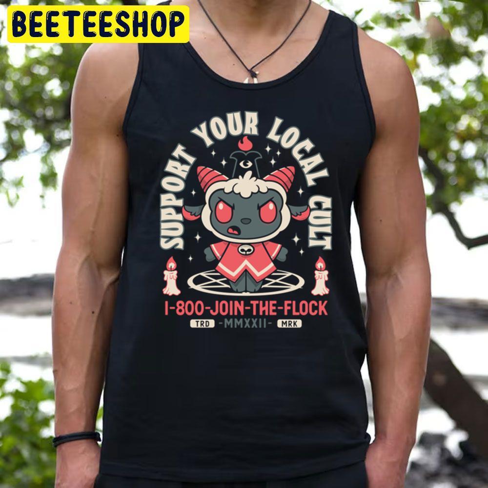 Support Local Cult Of The Lamb Unisex T-Shirt Support Local Cult Of The Lamb Unisex T-Shirt