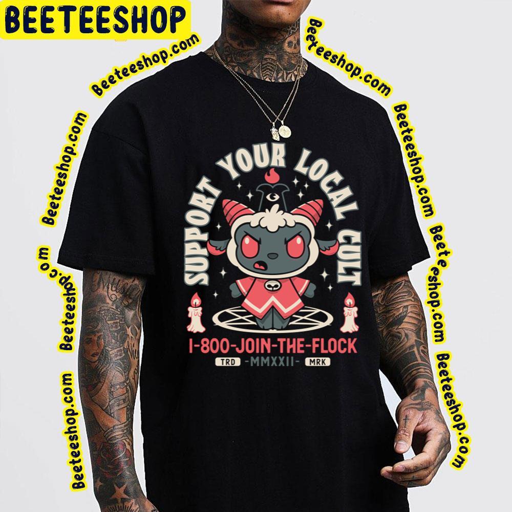 Support Local Cult Of The Lamb Unisex T-Shirt Support Local Cult Of The Lamb Unisex T-Shirt