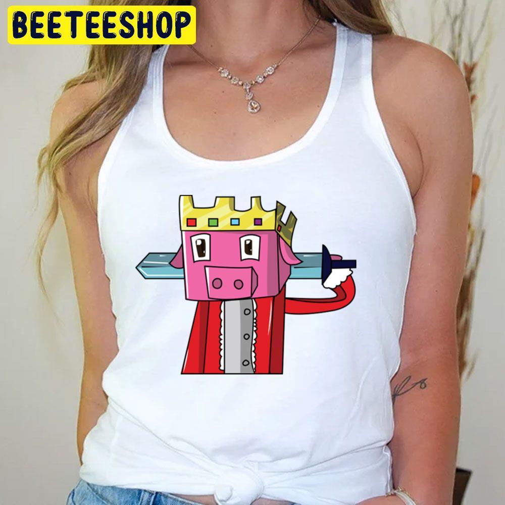 Techno King Minecraft Technoblade Unisex T-Shirt Techno King Minecraft Technoblade Unisex T-Shirt