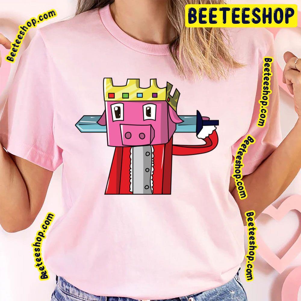 Techno King Minecraft Technoblade Unisex T-Shirt Techno King Minecraft Technoblade Unisex T-Shirt