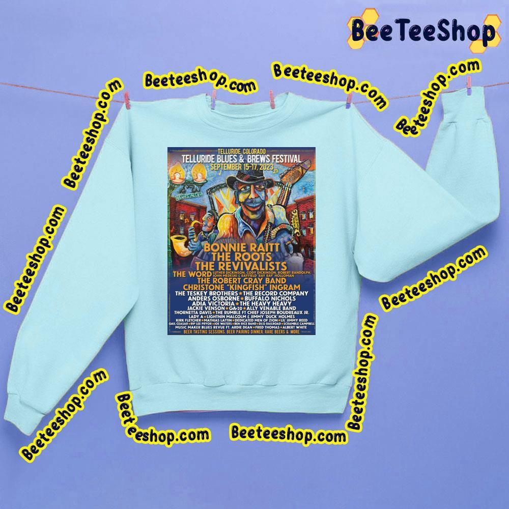 Telluride Blues And Brews 2023 Beeteeshop Trending Unisex Sweatshirt Telluride Blues And Brews 2023 Beeteeshop Trending Unisex Sweatshirt