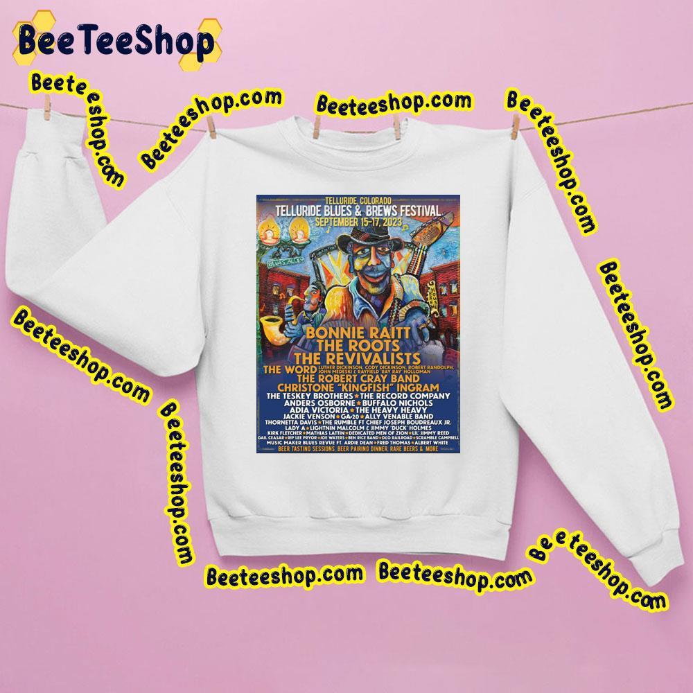Telluride Blues And Brews 2023 Beeteeshop Trending Unisex Sweatshirt Telluride Blues And Brews 2023 Beeteeshop Trending Unisex Sweatshirt