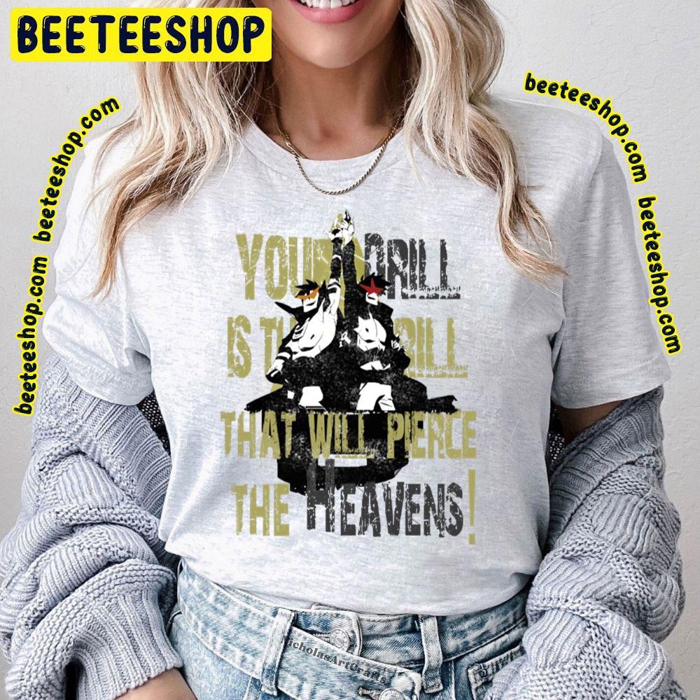That Will Pierce Tengen Toppa Gurren Lagann Beeteeshop Trending Unisex T-Shirt That Will Pierce Tengen Toppa Gurren Lagann Beeteeshop Trending Unisex T-Shirt
