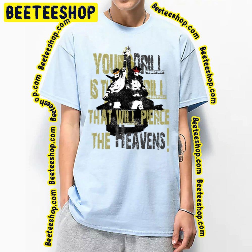 That Will Pierce Tengen Toppa Gurren Lagann Beeteeshop Trending Unisex T-Shirt That Will Pierce Tengen Toppa Gurren Lagann Beeteeshop Trending Unisex T-Shirt