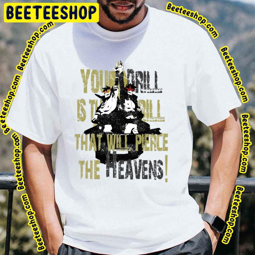 That Will Pierce Tengen Toppa Gurren Lagann Beeteeshop Trending Unisex T-Shirt That Will Pierce Tengen Toppa Gurren Lagann Beeteeshop Trending Unisex T-Shirt