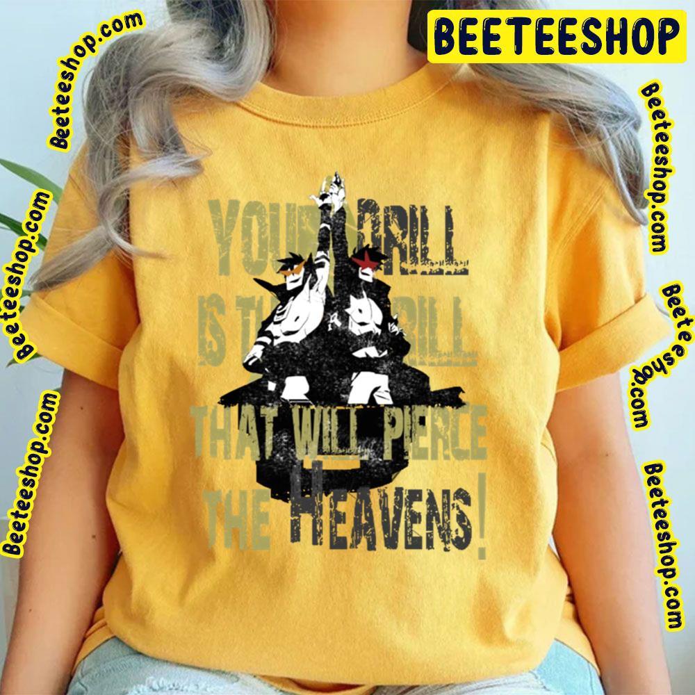 That Will Pierce Tengen Toppa Gurren Lagann Beeteeshop Trending Unisex T-Shirt That Will Pierce Tengen Toppa Gurren Lagann Beeteeshop Trending Unisex T-Shirt