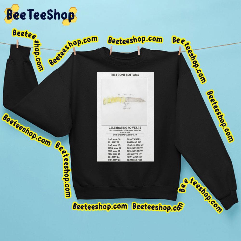 The Front Of Bottoms Celebrating 10 Years Dates Beeteeshop Trending Unisex T-Shirt The Front Of Bottoms Celebrating 10 Years Dates Beeteeshop Trending Unisex T-Shirt
