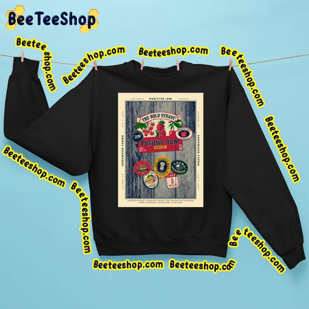 The Hold Steady Positive Jam 2023 Beeteeshop Trending Unisex T-Shirt The Hold Steady Positive Jam 2023 Beeteeshop Trending Unisex T-Shirt