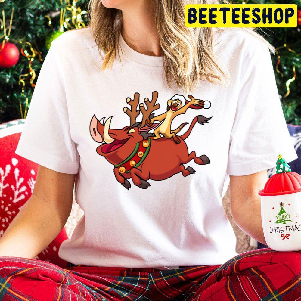 The Lion King Timon And Pumbaa Christmas Beeteeshop Trending Unisex Hoodie The Lion King Timon And Pumbaa Christmas Beeteeshop Trending Unisex Hoodie