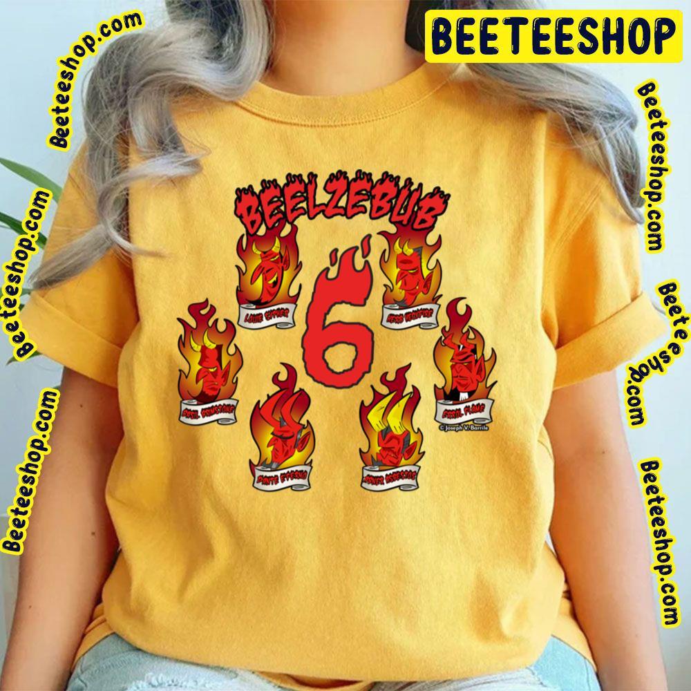 The Many Beelzebub Beeteeshop Trending Unisex T-Shirt The Many Beelzebub Beeteeshop Trending Unisex T-Shirt
