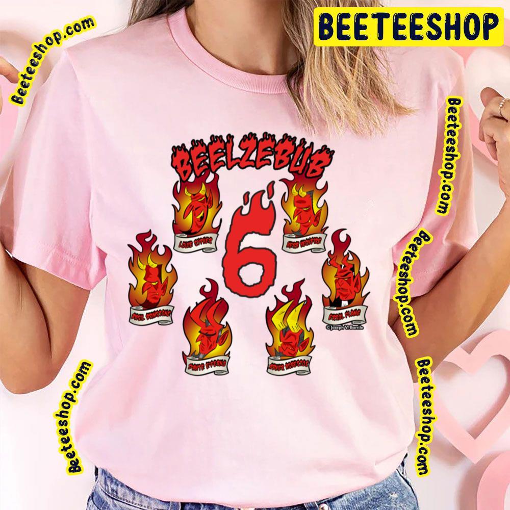 The Many Beelzebub Beeteeshop Trending Unisex T-Shirt The Many Beelzebub Beeteeshop Trending Unisex T-Shirt