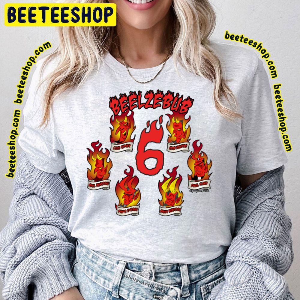 The Many Beelzebub Beeteeshop Trending Unisex T-Shirt The Many Beelzebub Beeteeshop Trending Unisex T-Shirt