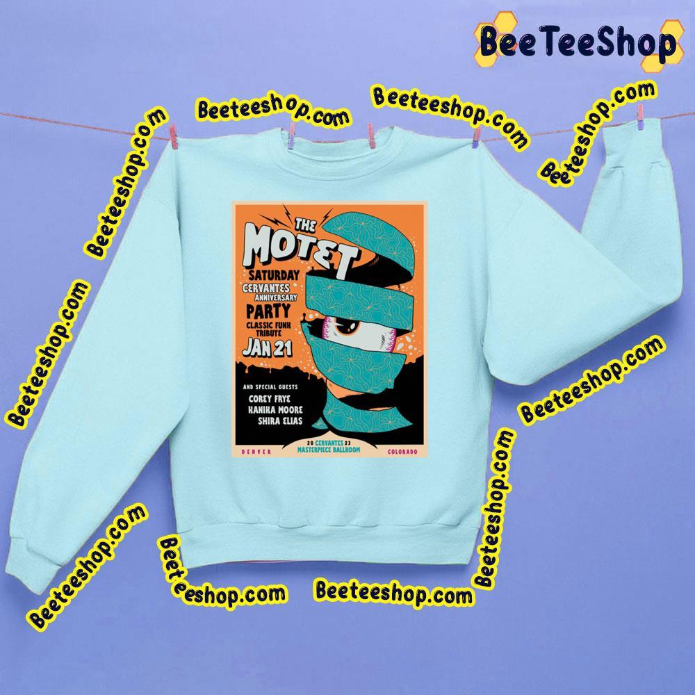 The Motet Cervantes Anniversary Party 2023 Beeteeshop Trending Unisex Sweatshirt The Motet Cervantes Anniversary Party 2023 Beeteeshop Trending Unisex Sweatshirt