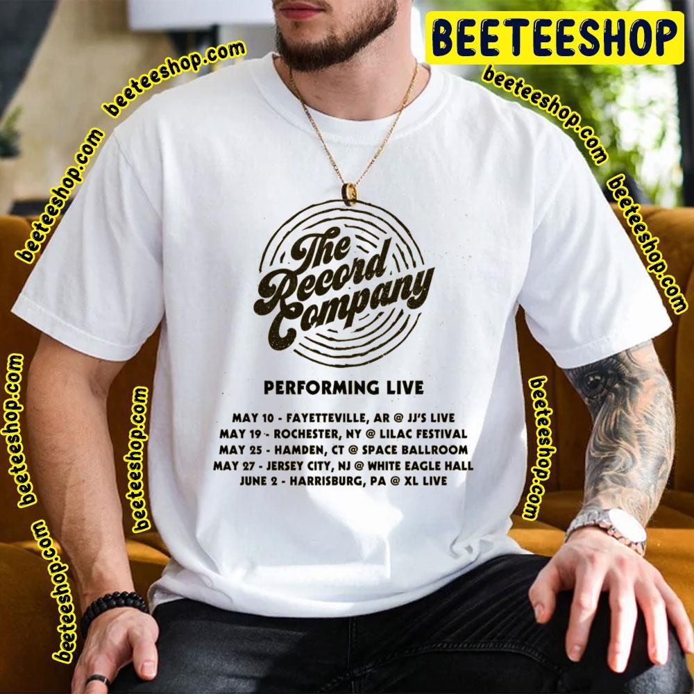 The Record Company 2023 Performing Live Beeteeshop Trending Unisex T-Shirt The Record Company 2023 Performing Live Beeteeshop Trending Unisex T-Shirt
