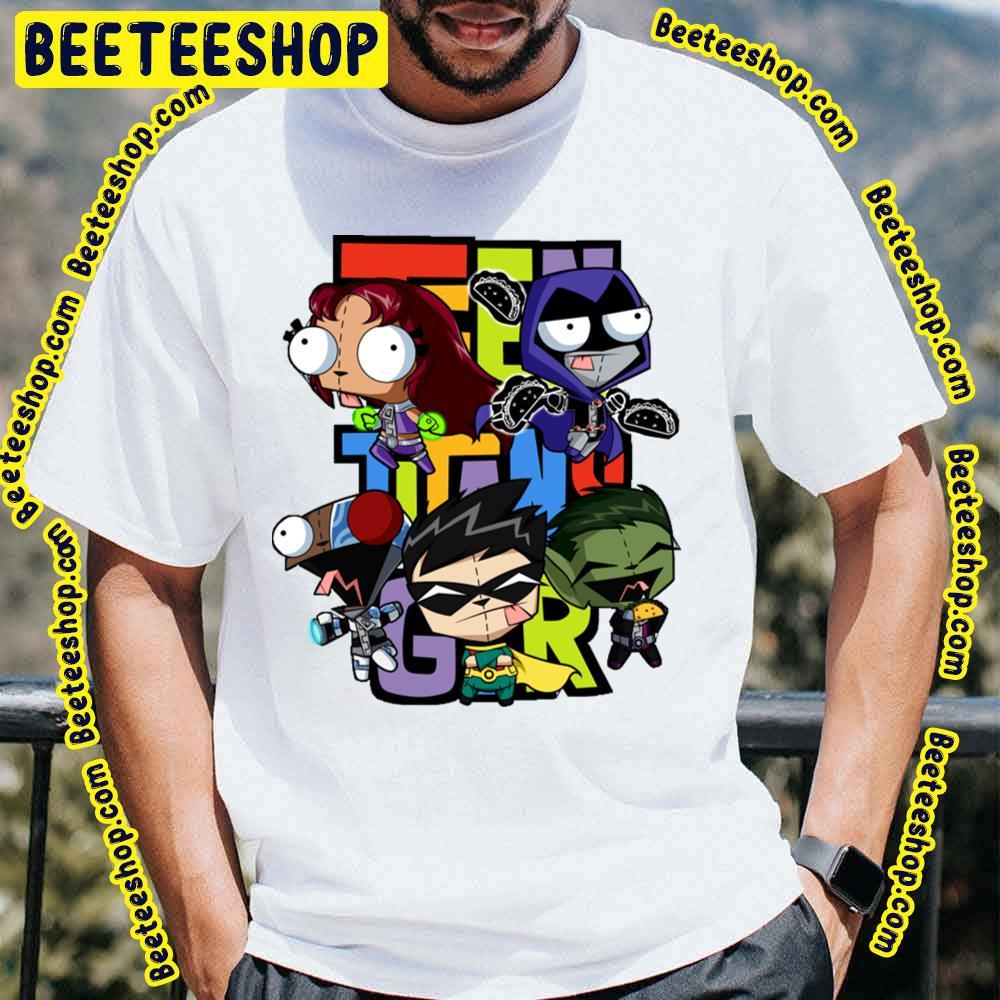 Titans Gir Invader Zim Beeteeshop Trending Unisex T-Shirt Titans Gir Invader Zim Beeteeshop Trending Unisex T-Shirt