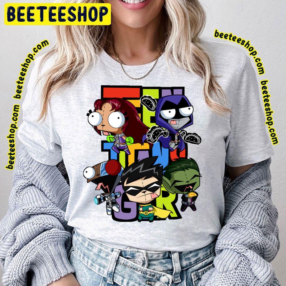 Titans Gir Invader Zim Beeteeshop Trending Unisex T-Shirt Titans Gir Invader Zim Beeteeshop Trending Unisex T-Shirt
