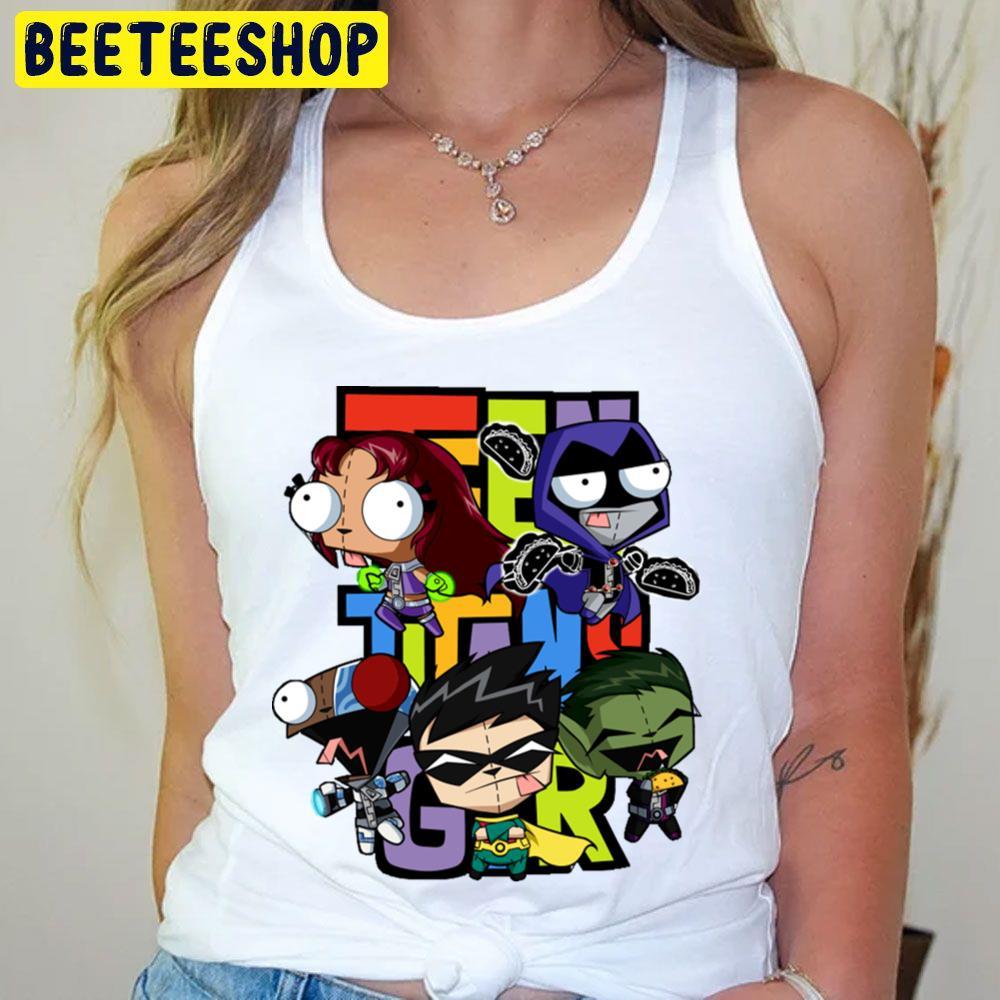 Titans Gir Invader Zim Beeteeshop Trending Unisex T-Shirt Titans Gir Invader Zim Beeteeshop Trending Unisex T-Shirt