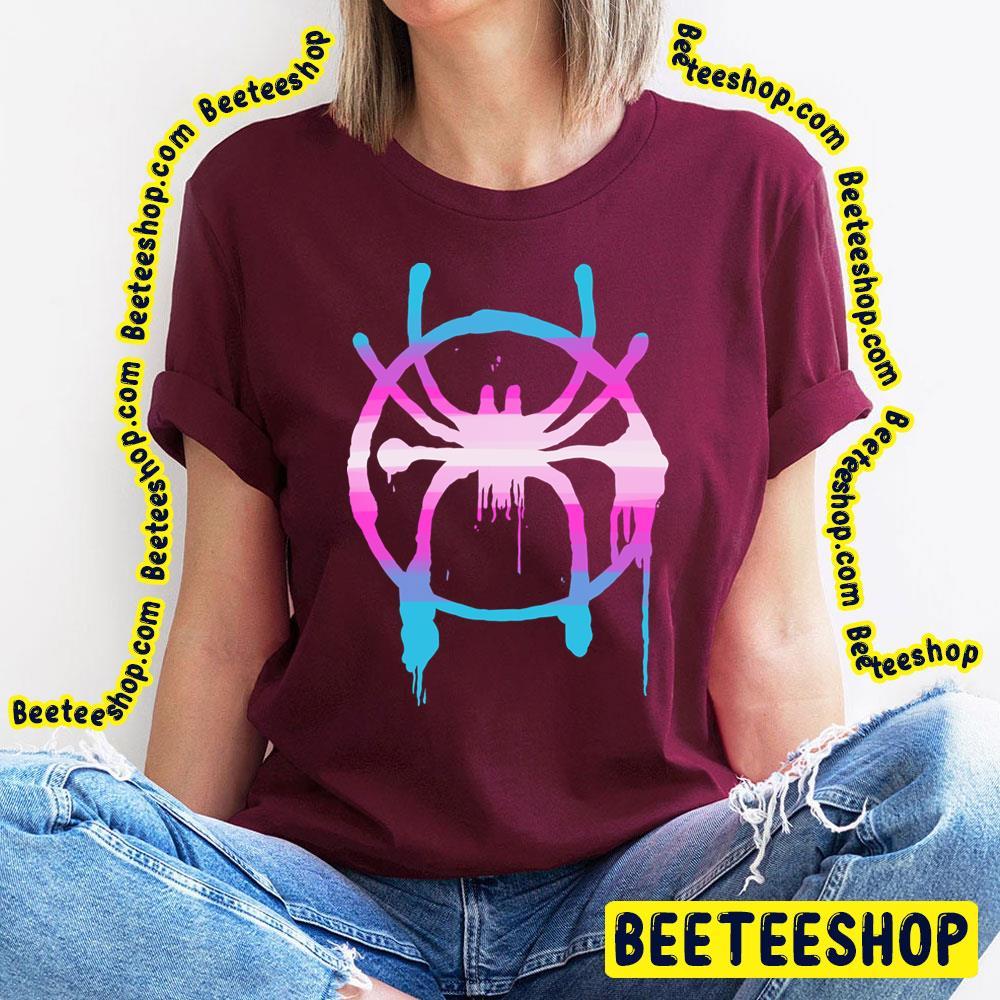 Transgender Flag Into The Spiderverse Movie Beeteeshop Trending Unisex T-Shirt Transgender Flag Into The Spiderverse Movie Beeteeshop Trending Unisex T-Shirt