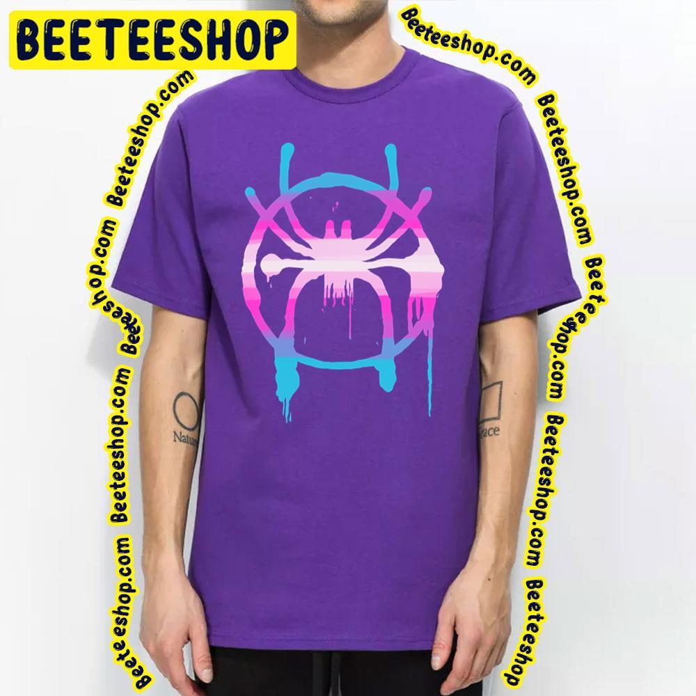 Transgender Flag Into The Spiderverse Movie Beeteeshop Trending Unisex T-Shirt Transgender Flag Into The Spiderverse Movie Beeteeshop Trending Unisex T-Shirt