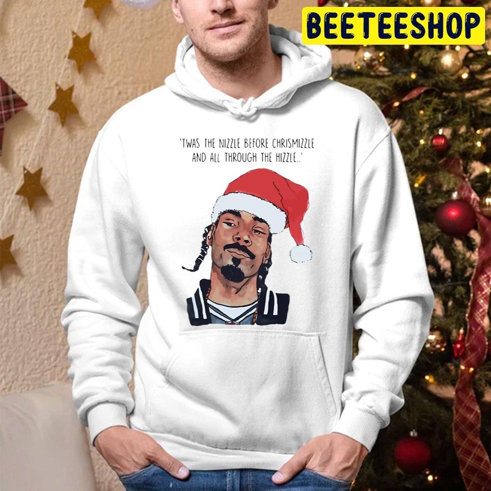 T'was The Nizzle Before Christmizzle Snoop Dog Christmas Beeteeshop Trending Unisex Hoodie T'was The Nizzle Before Christmizzle Snoop Dog Christmas Beeteeshop Trending Unisex Hoodie