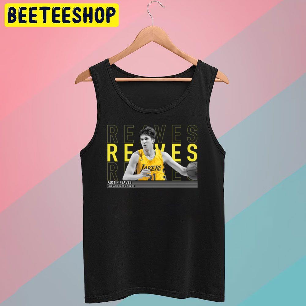 Typography Austin Reaves Basketball Unisex T-Shirt Typography Austin Reaves Basketball Unisex T-Shirt