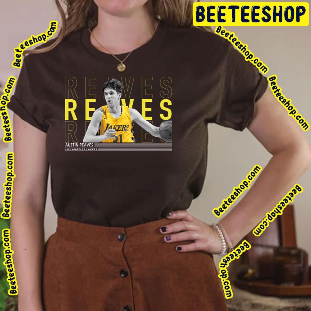 Typography Austin Reaves Basketball Unisex T-Shirt Typography Austin Reaves Basketball Unisex T-Shirt