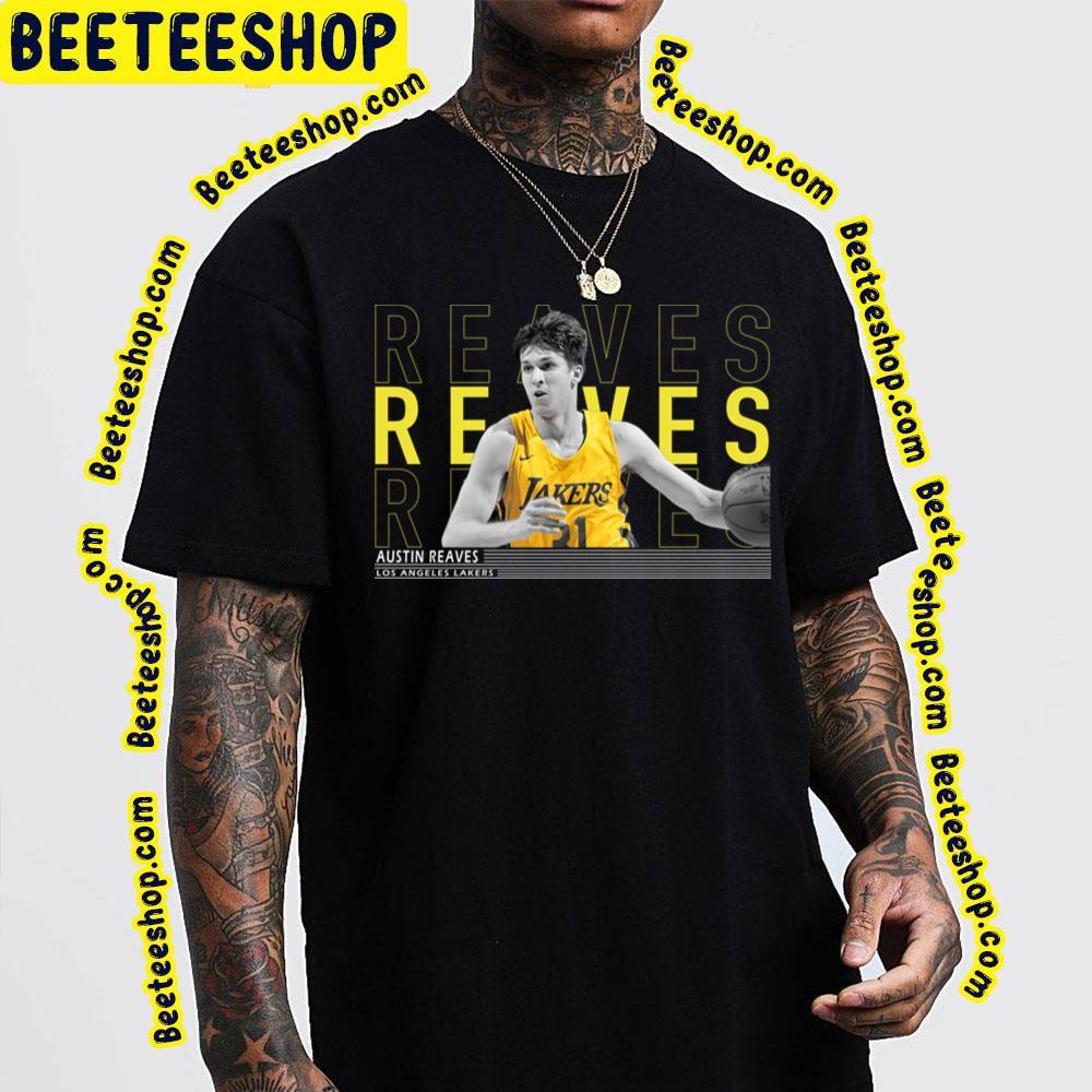Typography Austin Reaves Basketball Unisex T-Shirt Typography Austin Reaves Basketball Unisex T-Shirt