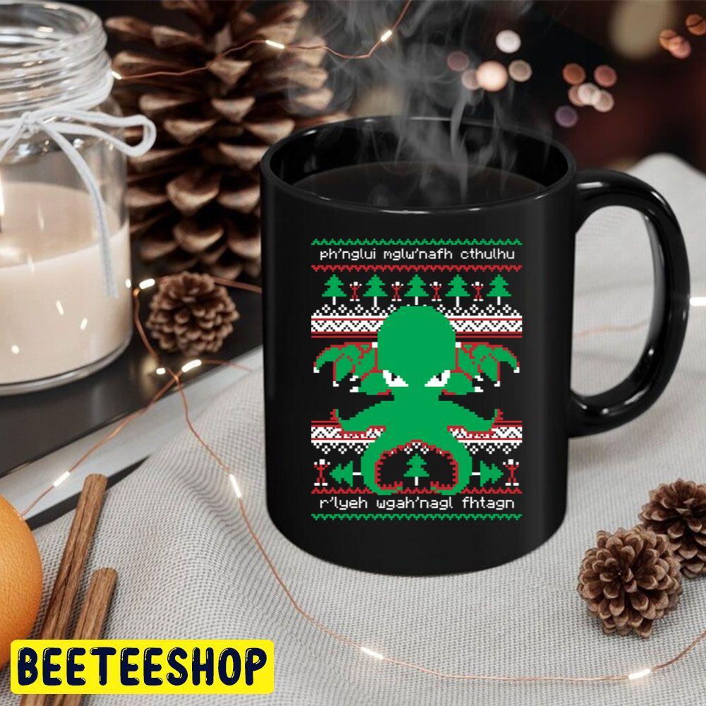 Ugly Christmas Cthulhu Beeteeshop Trending Unisex Hoodie Ugly Christmas Cthulhu Beeteeshop Trending Unisex Hoodie
