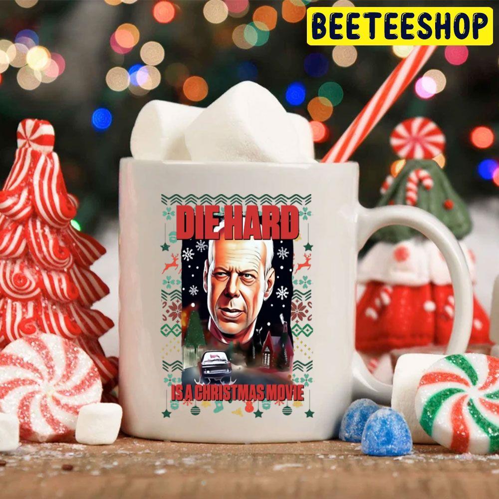 Ugly Christmas Die Hard Beeteeshop Trending Unisex Hoodie Ugly Christmas Die Hard Beeteeshop Trending Unisex Hoodie