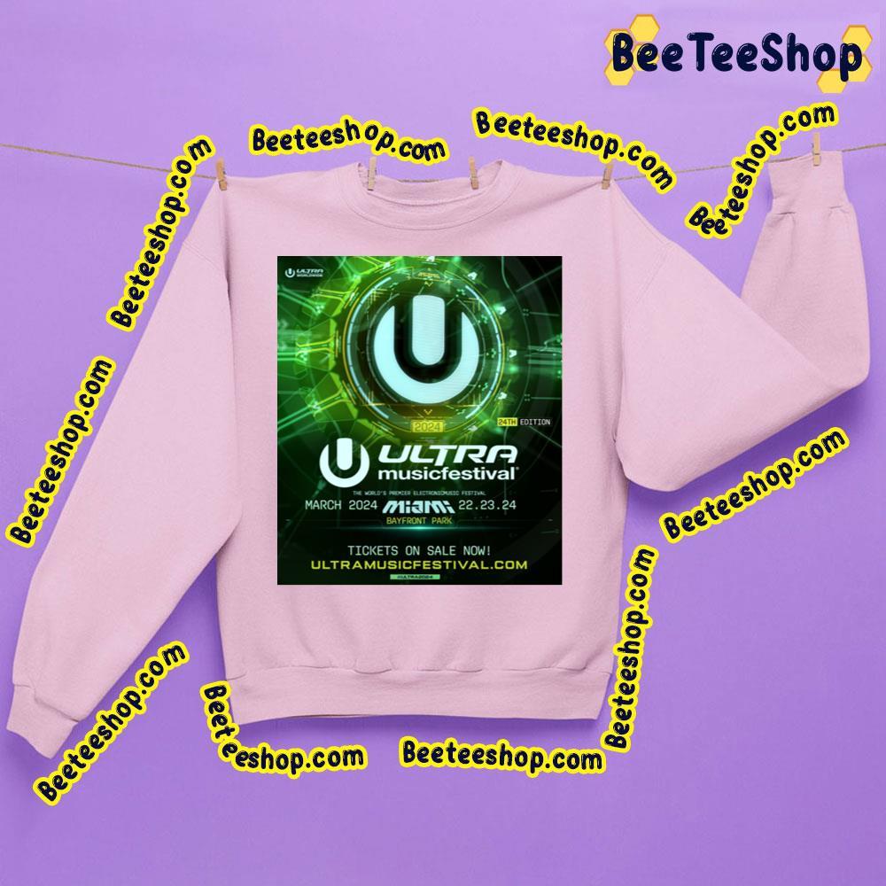 Ultra Music Festival Miami 2024 Beeteeshop Trending Unisex Sweatshirt Ultra Music Festival Miami 2024 Beeteeshop Trending Unisex Sweatshirt