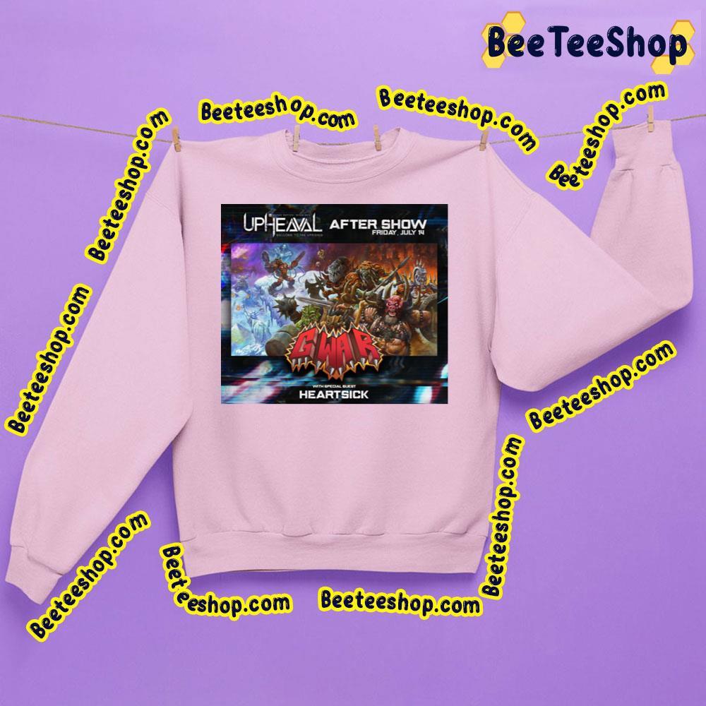 Upheaval Festival 2023 After Show With Heartsick Beeteeshop Trending Unisex T-Shirt Upheaval Festival 2023 After Show With Heartsick Beeteeshop Trending Unisex T-Shirt