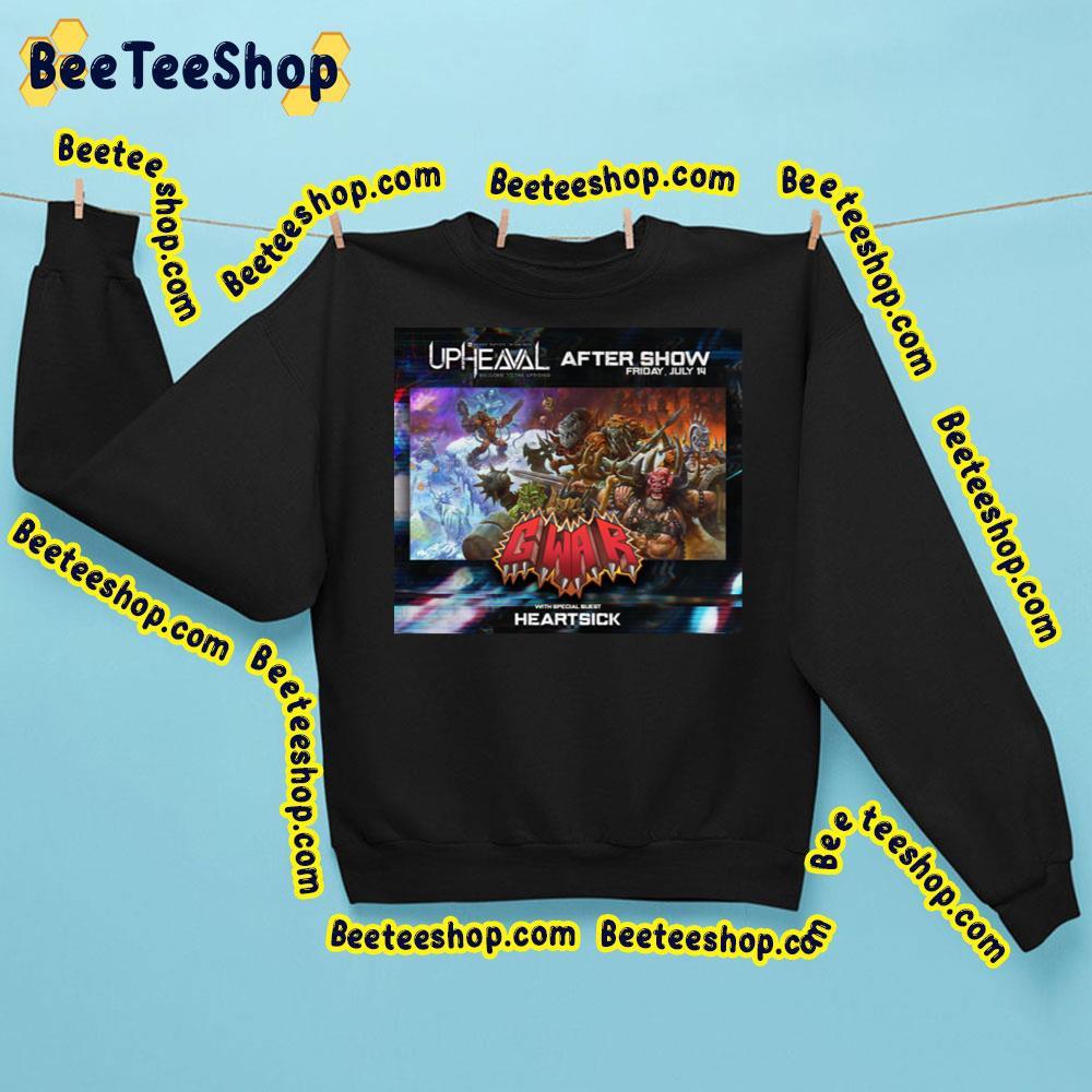 Upheaval Festival 2023 After Show With Heartsick Beeteeshop Trending Unisex T-Shirt Upheaval Festival 2023 After Show With Heartsick Beeteeshop Trending Unisex T-Shirt