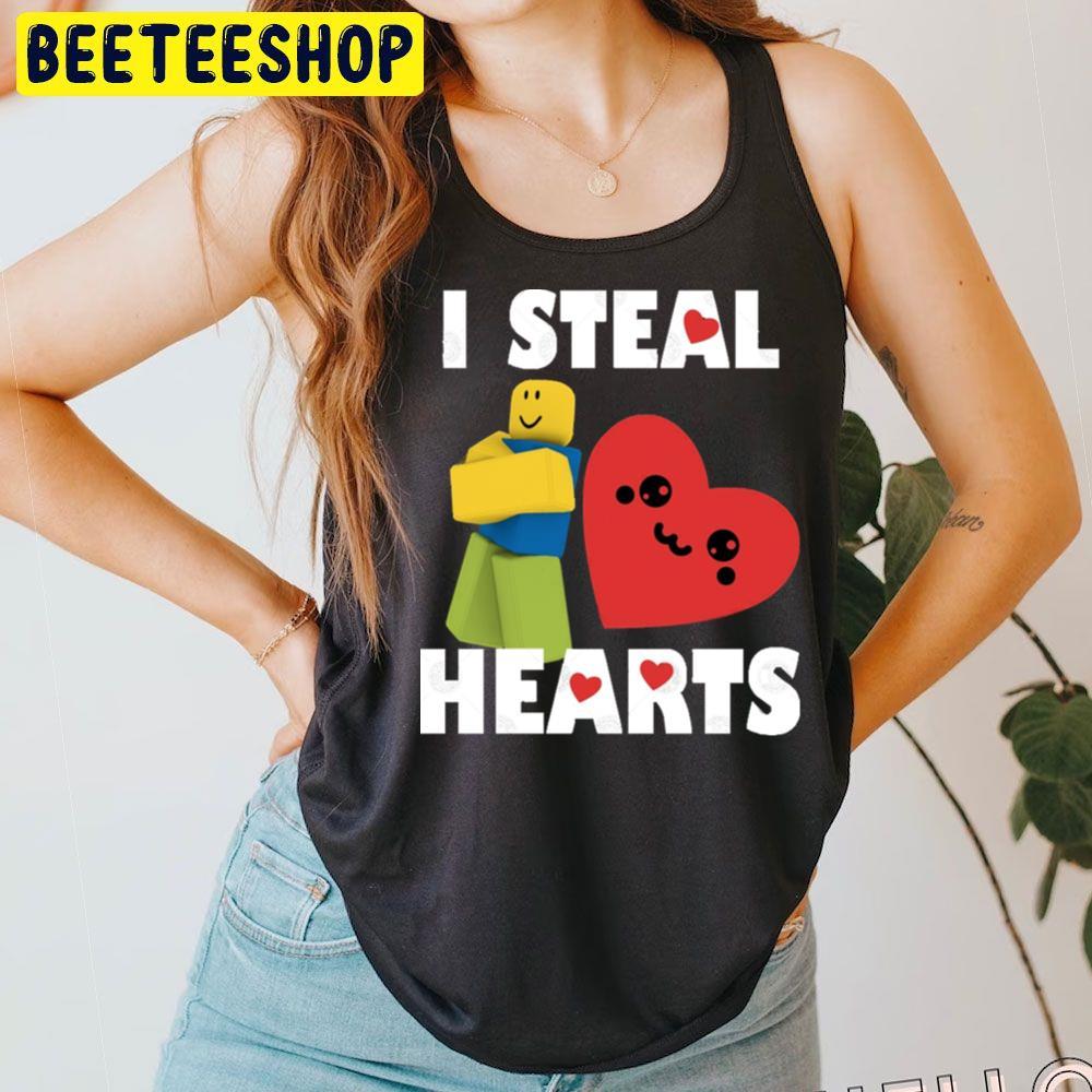 Valentines Day I Steal Hearts Roblox Unisex T-Shirt Valentines Day I Steal Hearts Roblox Unisex T-Shirt