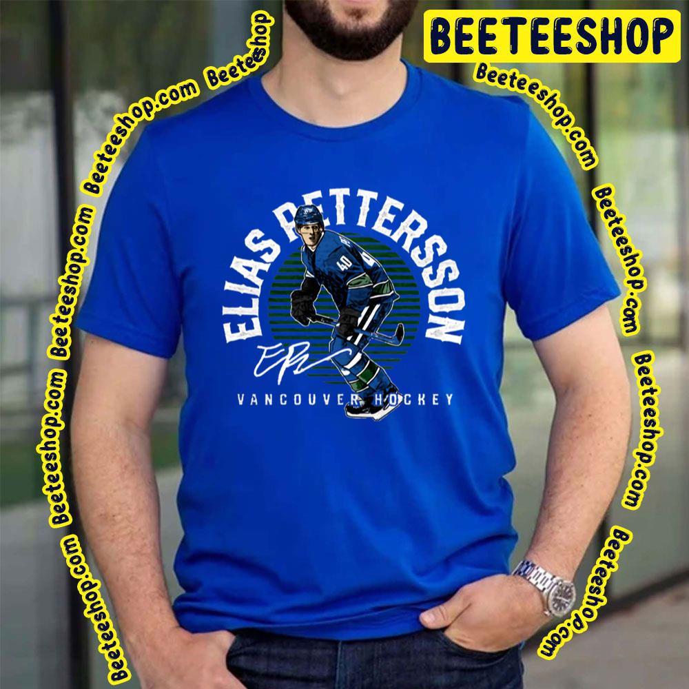 Vancouver Emblem Elias Pettersson Sport Hockey Unisex T-Shirt Vancouver Emblem Elias Pettersson Sport Hockey Unisex T-Shirt