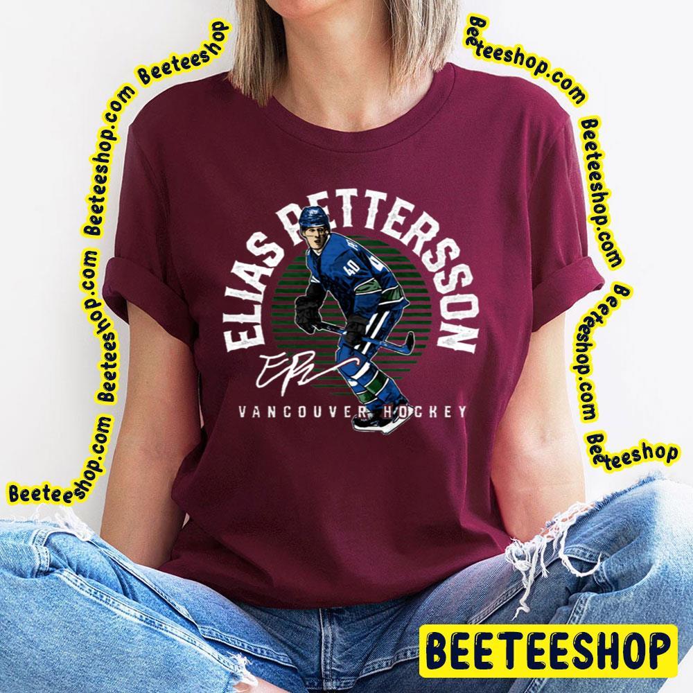 Vancouver Emblem Elias Pettersson Sport Hockey Unisex T-Shirt Vancouver Emblem Elias Pettersson Sport Hockey Unisex T-Shirt