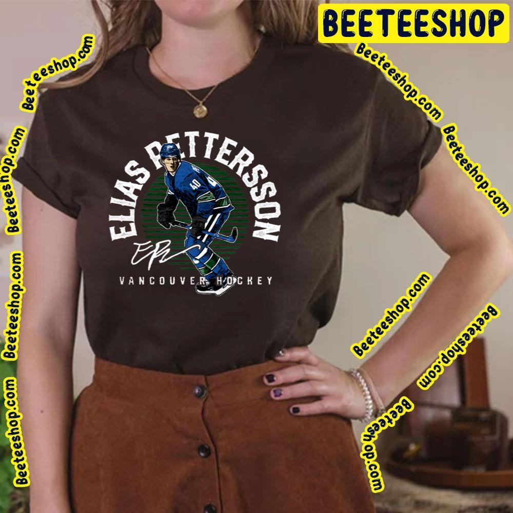 Vancouver Emblem Elias Pettersson Sport Hockey Unisex T-Shirt Vancouver Emblem Elias Pettersson Sport Hockey Unisex T-Shirt