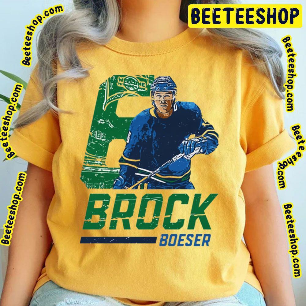 Vancouver Wing Brock Boeser Sport Hockey Unisex T-Shirt Vancouver Wing Brock Boeser Sport Hockey Unisex T-Shirt