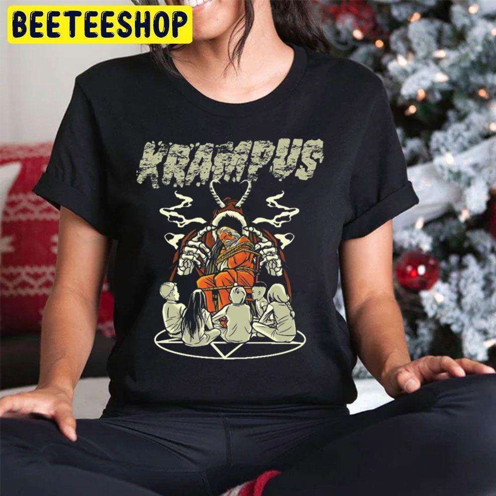 Vintage 80's Krampus Christmas Beeteeshop Trending Unisex Hoodie Vintage 80's Krampus Christmas Beeteeshop Trending Unisex Hoodie