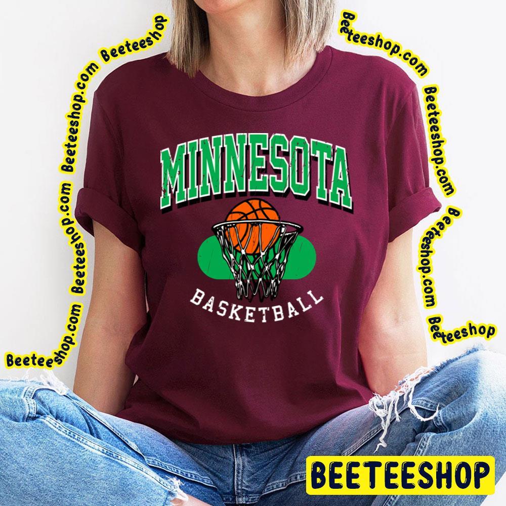 Vintage Basketball Minnesota Timberwolves Unisex T-Shirt Vintage Basketball Minnesota Timberwolves Unisex T-Shirt