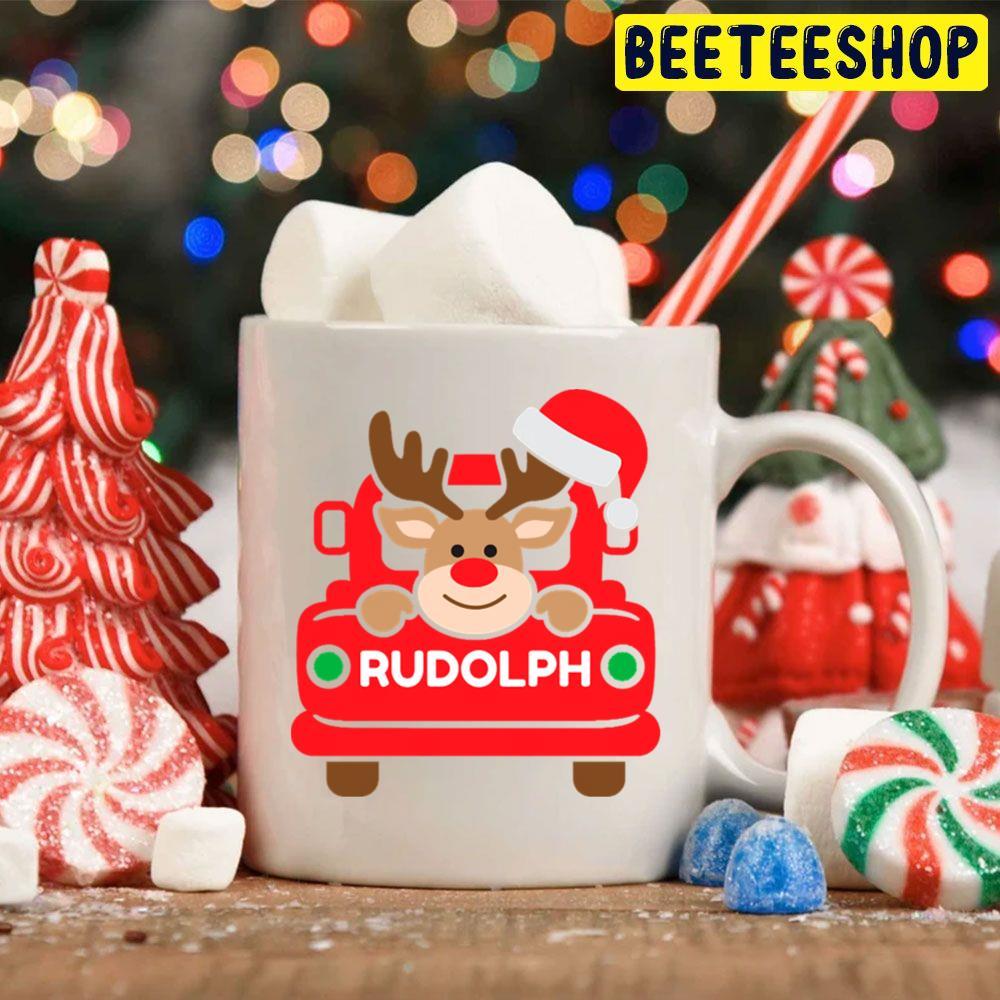 Vintage Christmas Truck Rudolph The Red Nosed Reindeer Beeteeshop Trending Unisex Hoodie Vintage Christmas Truck Rudolph The Red Nosed Reindeer Beeteeshop Trending Unisex Hoodie