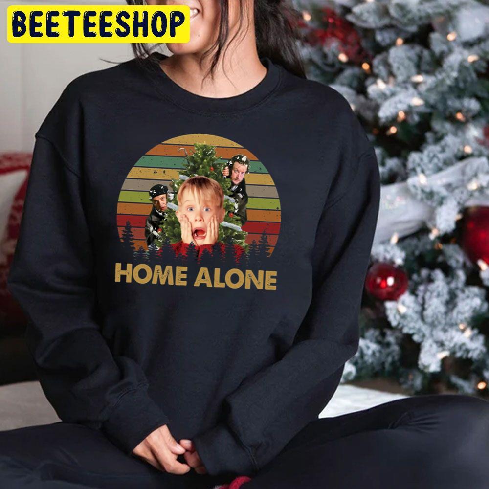 Vintage Home Alone Film Christmas Beeteeshop Trending Unisex Hoodie Vintage Home Alone Film Christmas Beeteeshop Trending Unisex Hoodie