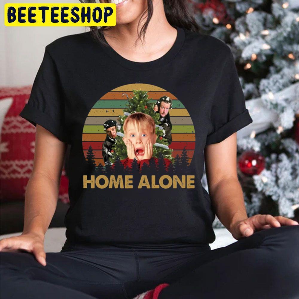 Vintage Home Alone Film Christmas Beeteeshop Trending Unisex Hoodie Vintage Home Alone Film Christmas Beeteeshop Trending Unisex Hoodie