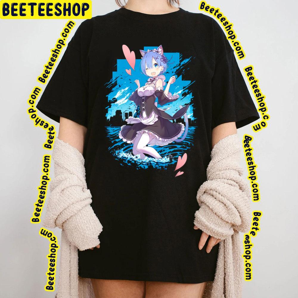 Vintage Kawaii Re Zero Beeteeshop Trending Unisex T-Shirt Vintage Kawaii Re Zero Beeteeshop Trending Unisex T-Shirt