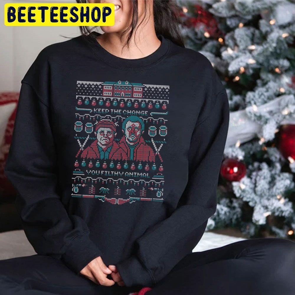 Vintage Keep The Change Home Alone Christmas Beeteeshop Trending Unisex Hoodie Vintage Keep The Change Home Alone Christmas Beeteeshop Trending Unisex Hoodie